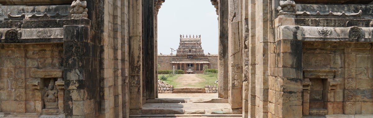 Old Indian temples store etalons of consciousness and True Self. Different question is: Can we read those silent etalons?